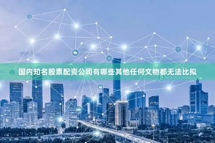 国内知名股票配资公司有哪些其他任何文物都无法比拟